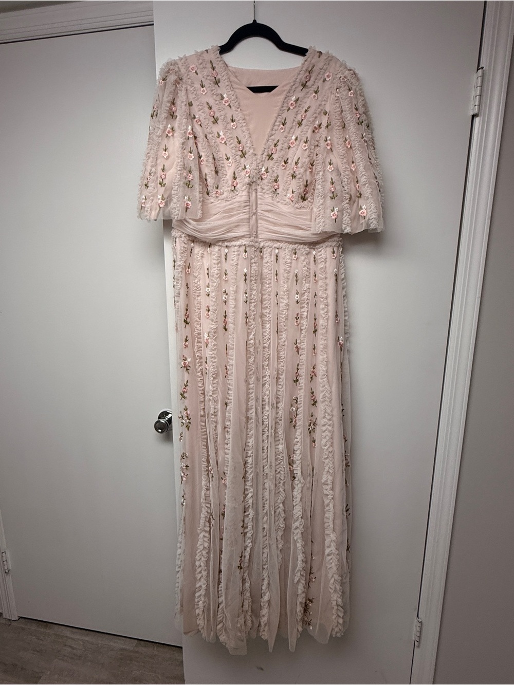 Mac Duggal Blush Pink Evening Dress - Picture 2 of 10